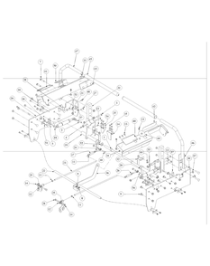 Control Assembly Diagram and Parts List for M60-KW (53AB5D8X150-25-HP)(2003) Cub Cadet Lawn Tractor